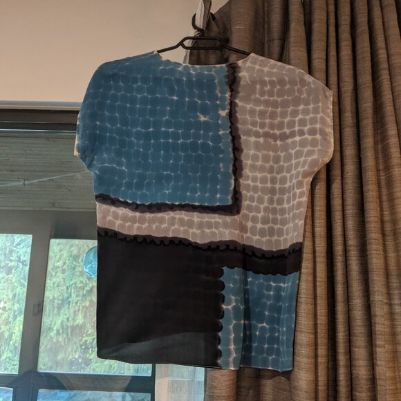 NWOT Rachel Rose silk top size 1/small - Picture 2 of 2